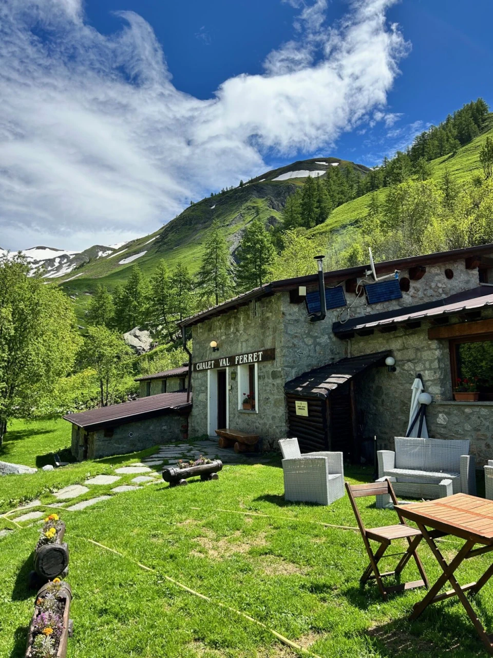 Hôtel Chalet Val Ferret in the upper Italian Val Ferret