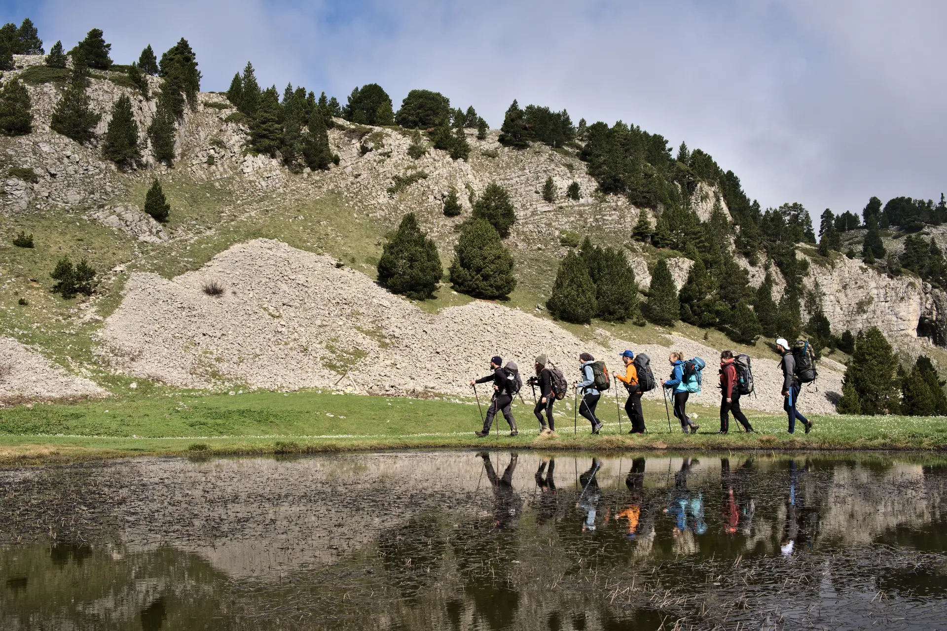 Guided hikes in the Alps