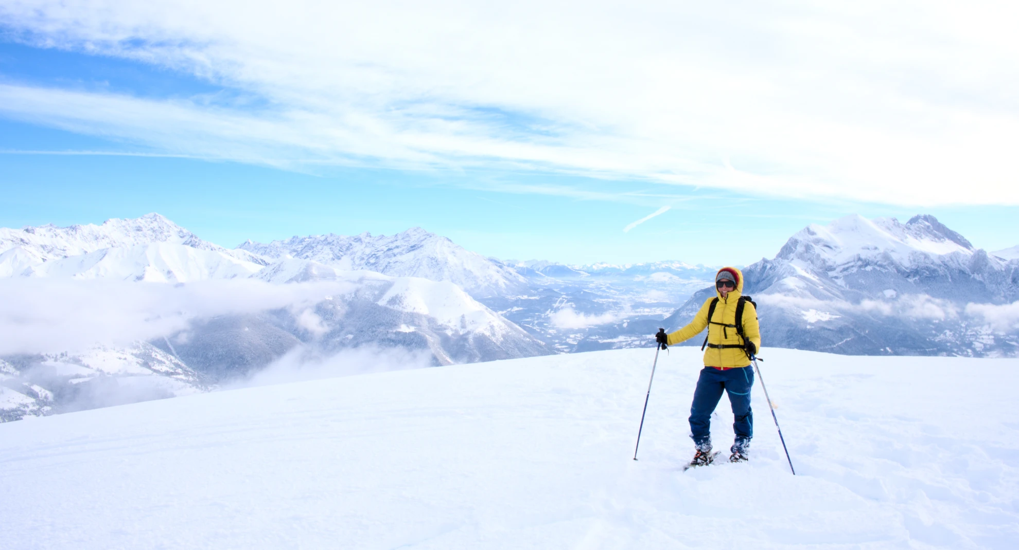 Snowshoeing in the Champsaur